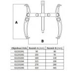 Dvojramenný sťahovák 250 mm - G1233245