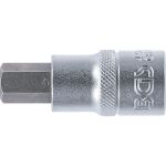 Ryhovaná chróm-vanádiová hlavica 53 mm s HEX bitom 12 mm – B4256