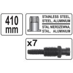 Pákové nitovacie kliešte na matice 410 mm Yato - YT-36129