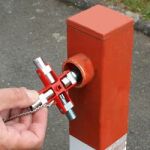 Univerzální klíč pro běžné skříně a systémy zavírání 90 mm  - 001106