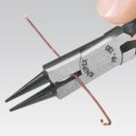 Kliešte s guľatými čeľusťami s britom chrómované 130 mm - 1903130