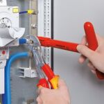 SIKA kliešte KNIPEX Cobra ® VDE chrómované 250 mm - 8726250