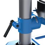Nastaviteľný otočný a sklopný stôl stolnej vŕtačky Güde GTB 16/550 LASER – GU55219