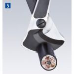 Káblové nožnice 570 mm - 9532038