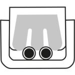 Krimpovacie kliešte pre spojky Scotchlok s čepieľkami potiahnuté plastom 155 mm - 975001