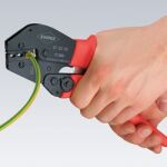 Krimplovacie kliešte brunýrované 250 mm - 975205