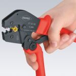 Krimpovacie kliešte brunýrované 250 mm - 975223