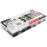 Šroub bezhlavý, imbusový, sada 160 ks - YT-06777