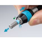 Detail rýchlovýmenného magnetického držiaka bitov s uzamykaním - HA260065