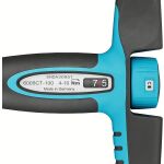 Presné nastavenie momentu 4–10 Nm na T-rukoväti skrutkovača Hazet - HA260065