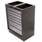 Celokovová dielenská skrinka PROFI s 7-šuflíkmi 680x458x910 mm - TGC1307