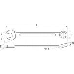 Yato očkoplochý kľúč 3/4
