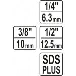 Adaptéry do vrtačky SDS+ na 1/4