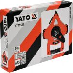 Měřící pásmo ze skleněného vlákna 50m, šířka 15mm - YT-71541