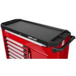 Široký dielenský vozík s veľkou odkládaciou plochou - AH470071