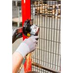 Pásová brúska Hazet pri použití v exteriéri - HA210183