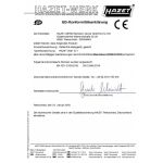 Kalibrovaný hustič pneu s manometrom 9041G-1 HAZET - HA212385