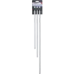 Predlžovacie nadstavce 3/8 z chróm-vanádiovej ocele pre račne - B6855