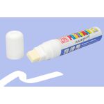 Fixy na sklo Posterman vodeodolné - 15 mm - biele - 458080020