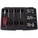 Sada na opravu závitov 55 ks - H0426