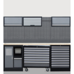 Vozík do dielenskej zostavy nábytku - TGC1307WB