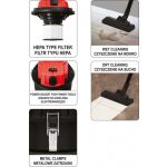 Vysavač průmyslový 1400 W - YT-85700