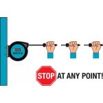 Samonavíjací bubon s hadicou pre stlačný vzduch alebo vodu, 15 m - HA214648