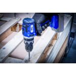 Aku skrutkovač BGS 18V s bitovým nadstavcom pri skrutkovaní do palety – B7360