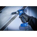 Aku rázový uťahovák BGS 18V pri práci na oceľovej konštrukcii - B7362