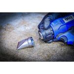 Detail trysky a teplovzdušnej pištole BGS pri práci na dielni – B7372