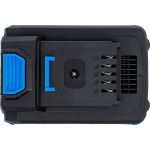 Horný pohľad na akumulátor BGS 18V Li-Ion 4,0 Ah s kontaktmi – B7383