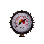 Manometer hustiča pneu s ochranným gumovým krytom, zobrazenie tlaku v bar a psy - HTA830042