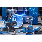 Detail systému BGS 18V s akumulátormi pre elektrické náradie – B7394