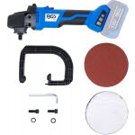 Sada AKU leštičky BGS s prídavnou rukoväťou a leštiacim kotúčom - B7395