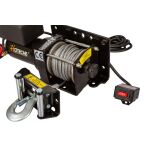 Elektrický lanový naviják 1000 W/12 V, max. zaťaženie 1361 kg - HT690008