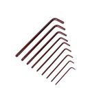 Sada extra dlhých kľúčov TORX s otvorom 9 ks - HT260519