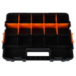 Plastový kufrík na drobný materiál, 17 priehradiek - MW382