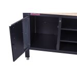 Pracovný stôl do dielne s uzamykateľnou skrinkou - TSK7513-LS