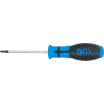 Skrutkovač Torx T10 s otvorom a ergonomickou rukoväťou BGS 80 mm – B7849-T10