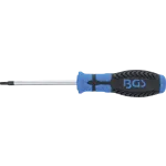 Skrutkovač Torx T15 s otvorom a ergonomickou rukoväťou BGS 80 mm – B7849-T15