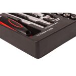 Sada náradia, 245 dielov v plastovej výplni - H14019D