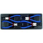 klieští na poistné krúžky, 4 ks - TBR4007UBAL