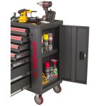 Dielenský vozík na náradie s bočnou skrinkou - AH12449