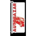 Vlajka AUTOBAZAR - modro/biela - 125200200