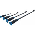 Detail rukovätí montážnych pák BGS so zosilneným kovovým koncom, 4 kusy – B9135