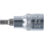 Ryhovaná chróm-vanádiová hlavica 55 mm s HEX bitom 5,5 mm – B9467