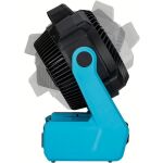 Bočný pohľad na ventilátor s vyznačeným rozsahom otáčania hlavy 180 °, Hazet 9544-10 - HA264995