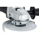 Detail brúsnej hlavy uhlovej brúsky Hazet s kotúčom a ochranným krytom - HA264919