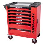 Dielenský vozík Profesional, 7 zásuviek, 262 ks profi náradia - AH0001