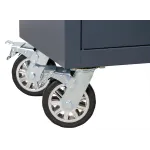 Otočné pojazdové kolesá dielenského stola TRUCK s kovovými brzdovými mechanizmami – AH007513